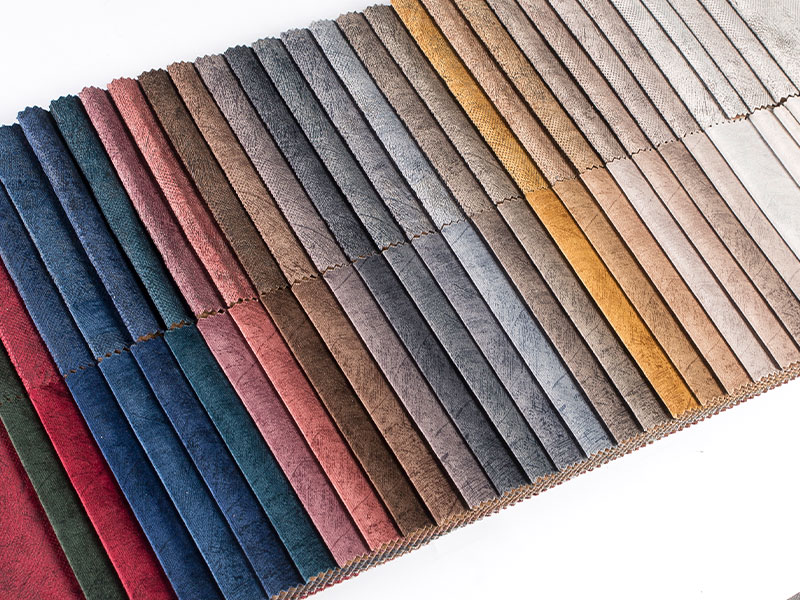 Barvana laminirana žametna tkanina za oblazinjenje, plišasto in udobno