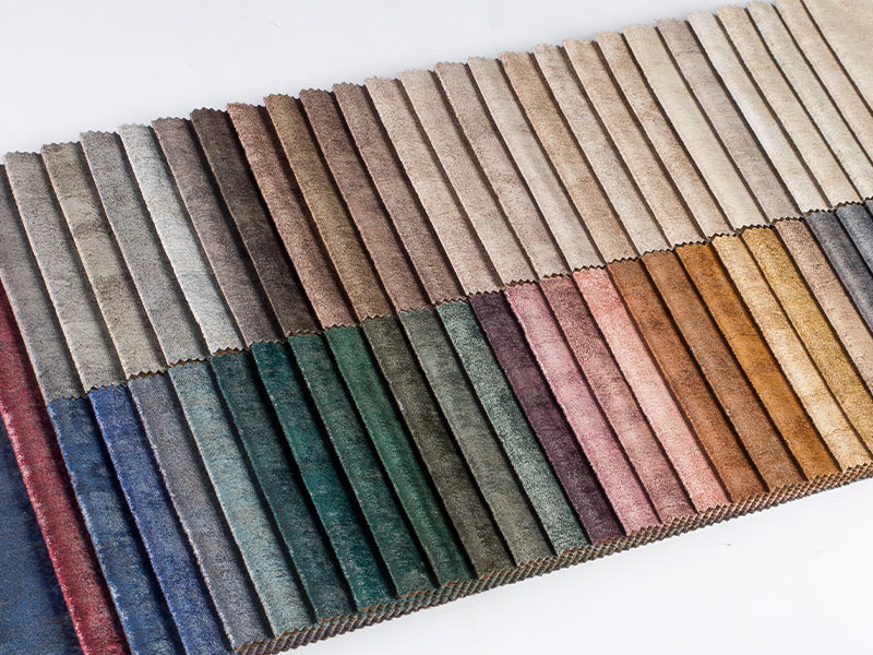 Premium barvana laminirana žametna tkanina