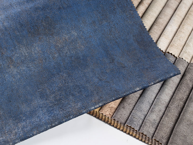 Premium barvana laminirana žametna tkanina