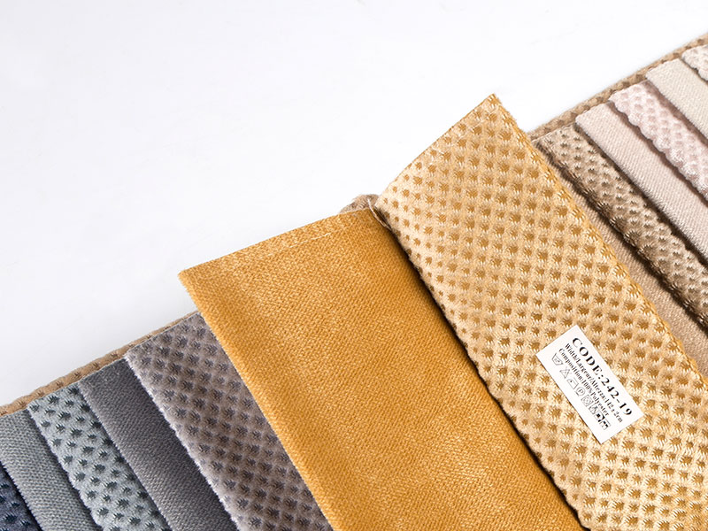 Razkošna tkanina jacquard flis za dekor za dom