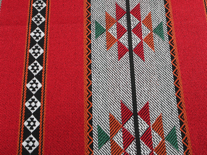 dihajoča pletena tkana tkanina s črtastimi tkaninami