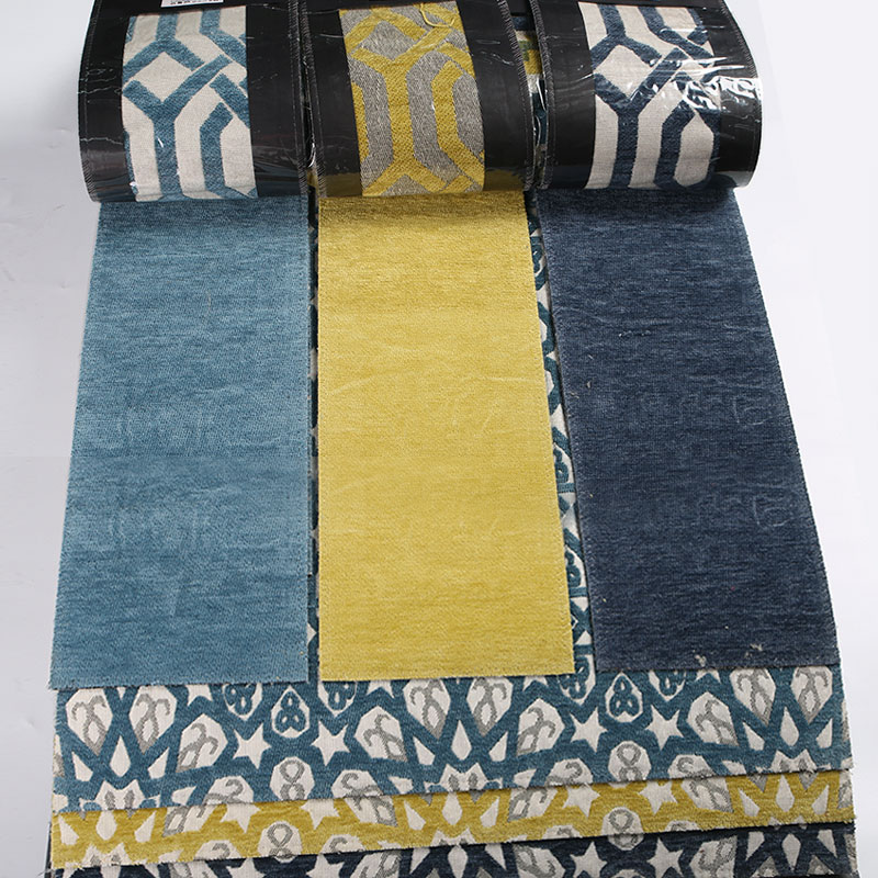 Tkanina oblazinjenja Chenille Jacquard