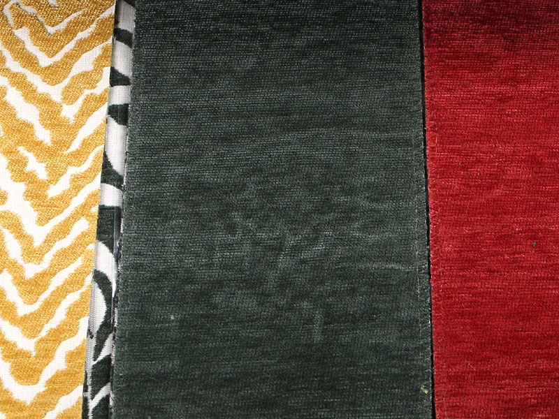 Cvetni vzorec Jacquard chenille zavese kavč oblazinjena tkanina mdn975