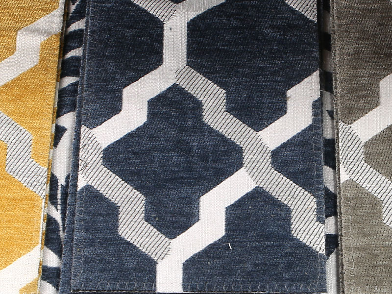 Cvetni vzorec Jacquard chenille zavese kavč oblazinjena tkanina mdn975