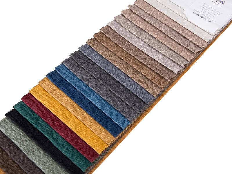250 - 520GSM Trdna barva Chenille oblazinjenje tkanine